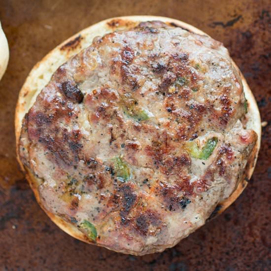 Handmade Mexican-Style Burgers