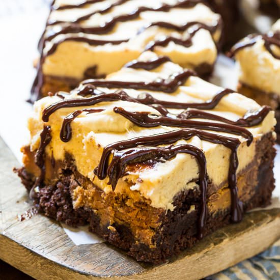 Peanut Butter Cup Brownies