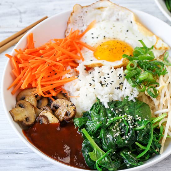 Vegetable Bibimbap