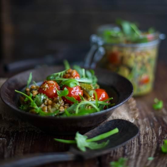 Farro and Tomato Salad