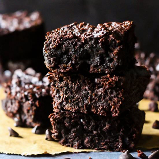Choco Chip Almond Butter Brownies