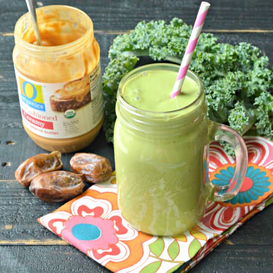 Peanut Butter Green Smoothie