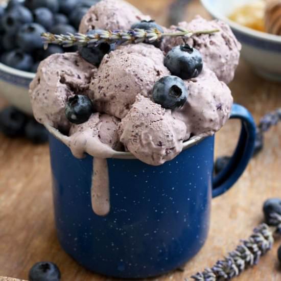 Blueberry Cheesecake Ice Cream