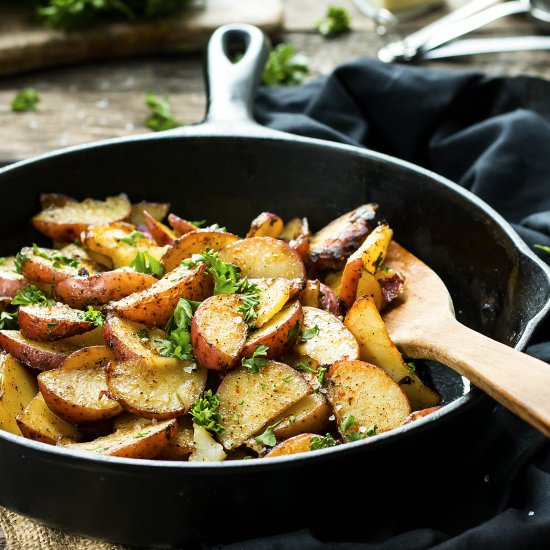 Cajun Skillet Potatoes
