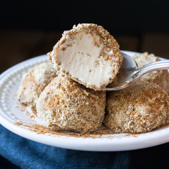 Healthy Churro “Unfried” Ice Cream