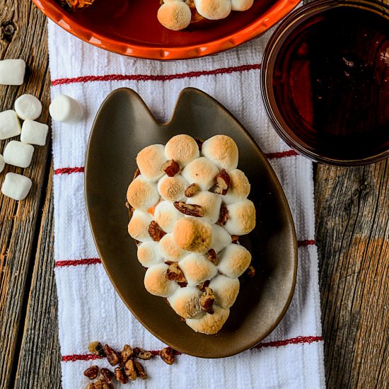Maple Pecan Sweet Potato Boats