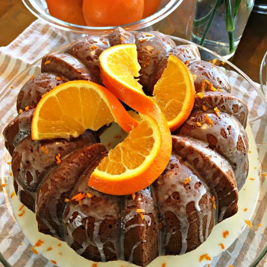 Fresh Orange Bundt Cake