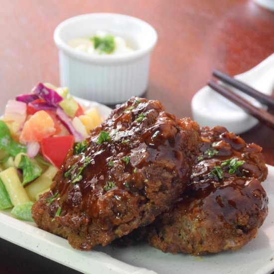 Hambagu (Japanese Hamburger Steak)