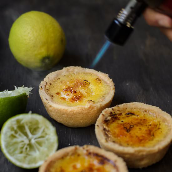Lime Brûlée Tart