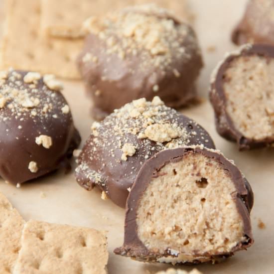 No Bake S’mores Truffles