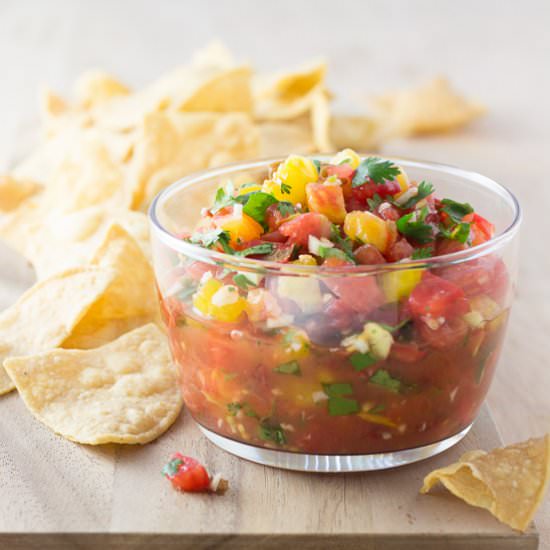 Simply Good Summer Tomato Salsa