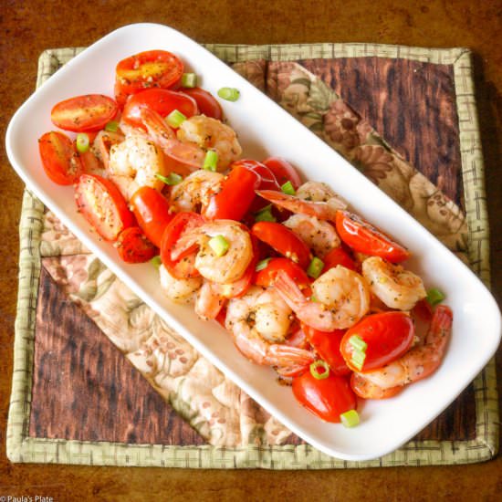 Garlic Basil Shrimp