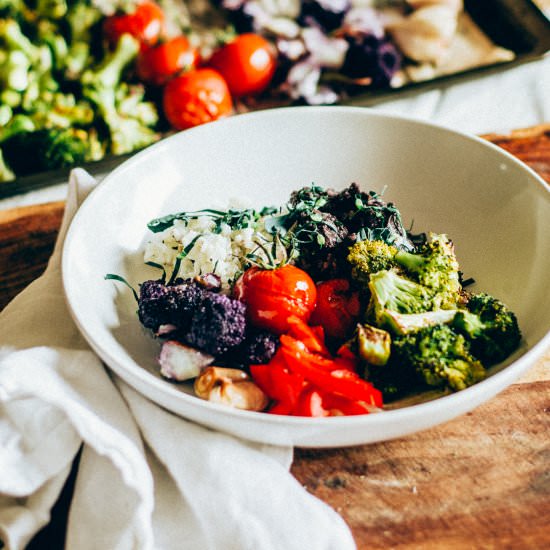 Roasted Broccoli Bowl
