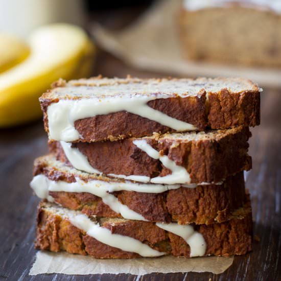 Coconut Butter Banana Bread