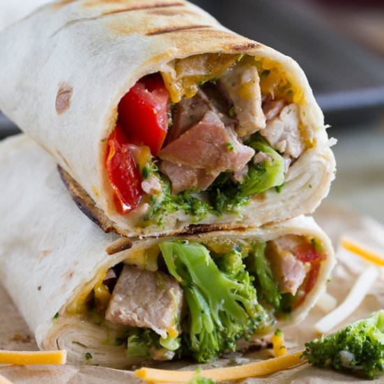 Grilled Pork Burritos