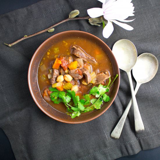 Easy Dutch Oven Beef Soup