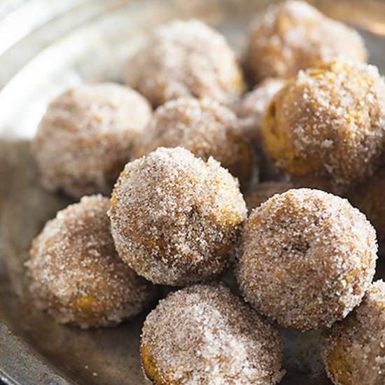 Pumpkin Donut Holes