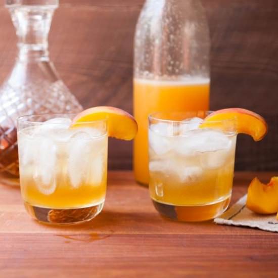Easy Peach Cocktail Syrup