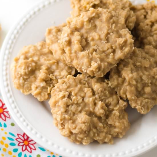Peanut Butter No-Bake Cookies