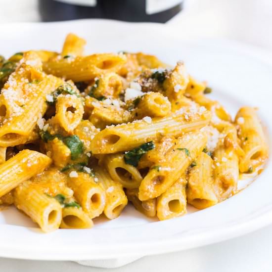 Sun Dried Tomato Pasta