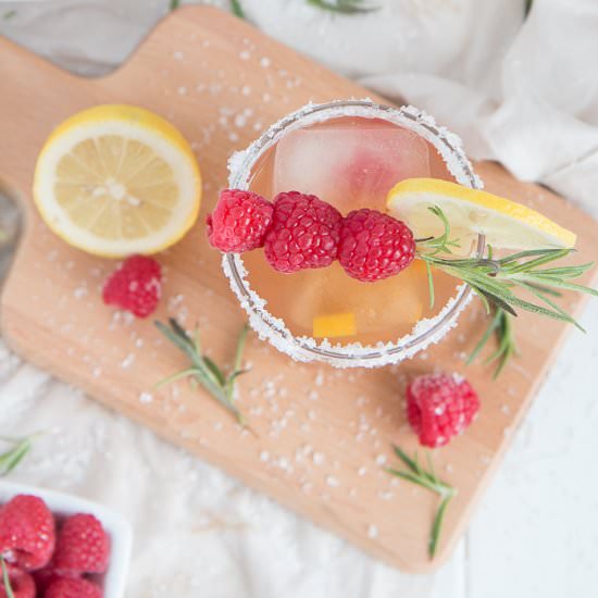 Peach Raspberry Lemonade Iced Tea