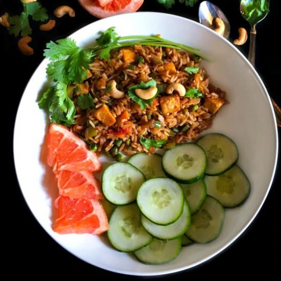 Easy 15 Minutes Thai Fried Rice