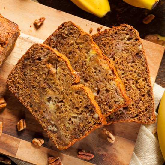 Easy Vegan Banana Bread