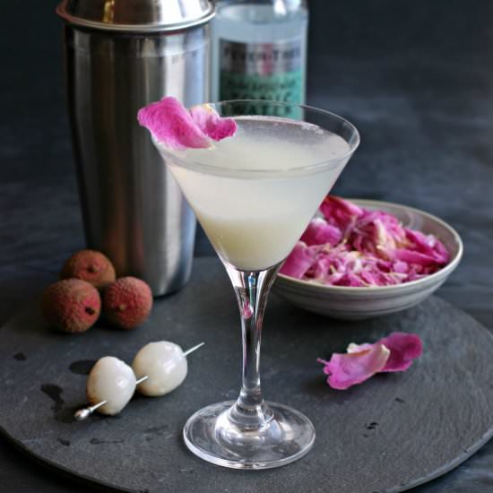 Lychee & Elderflower Gin and Tonic
