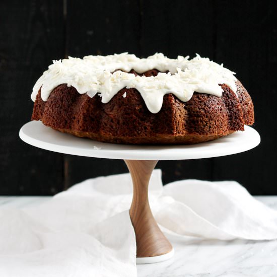 Orange Carrot Zucchini Cake