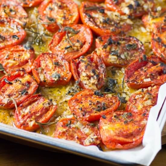 Roasted Italian Tomatoes
