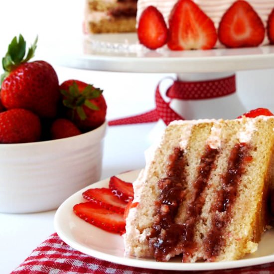 Strawberry Cake Love
