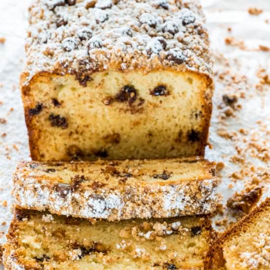 Chocolate and PB Chip Cake