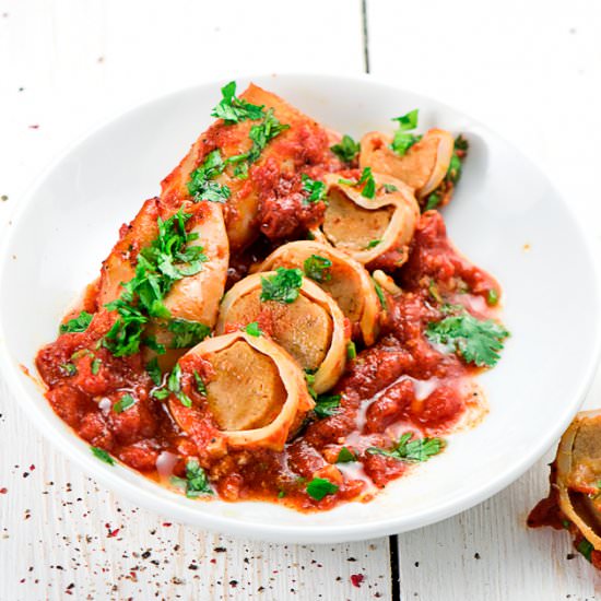 Stuffed squid