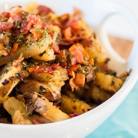 Caramelized Onion German Potato Sal