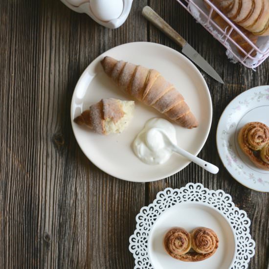 Buttermilk Croissants