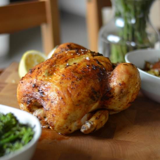 Roasted Chicken and Crispy Potatoes