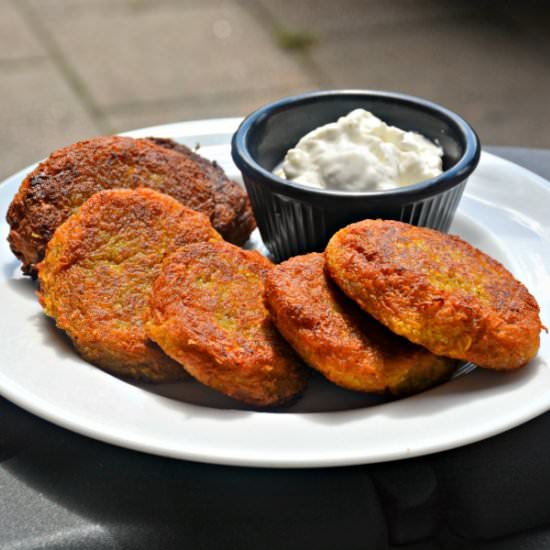Butternut Squash Potato Cakes