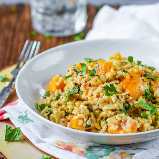 Butternut Squash Risotto