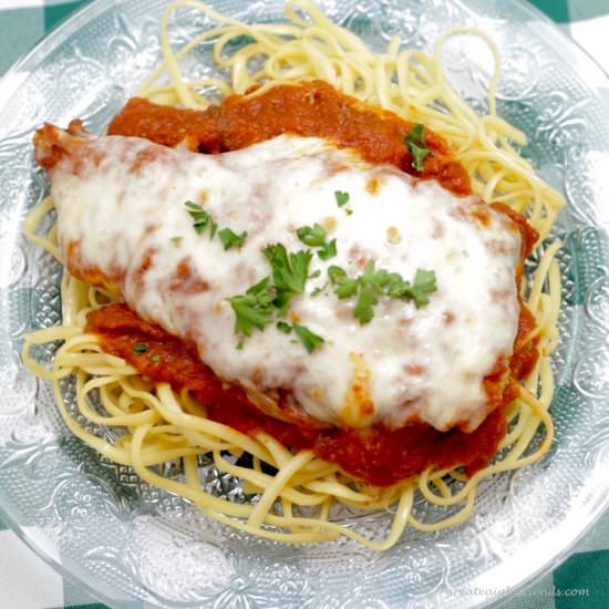 Chicken Parma Aussie Style