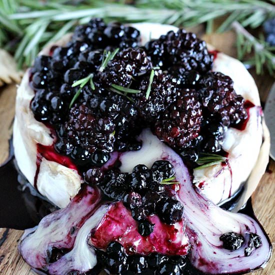 Rosemary Berry Baked Brie
