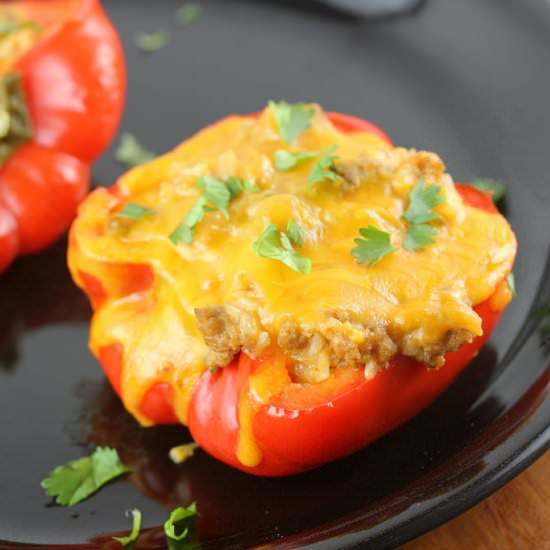 turkey stuffed peppers