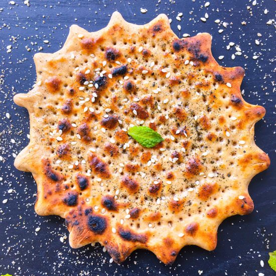 Garlicky Khoba Roti