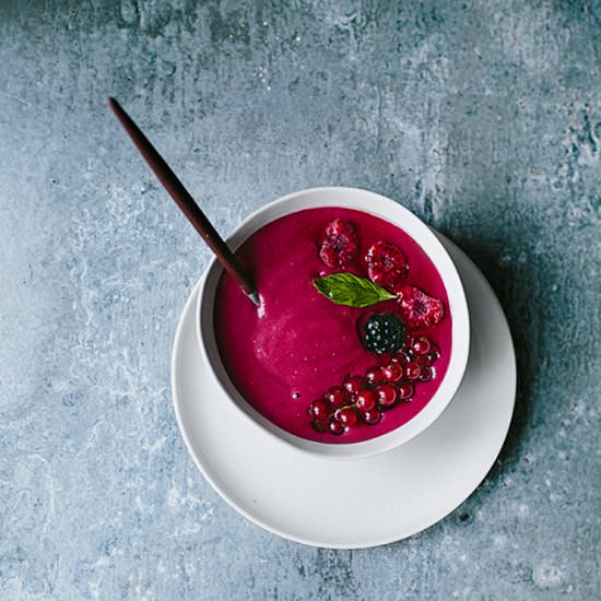 Pink breakfast