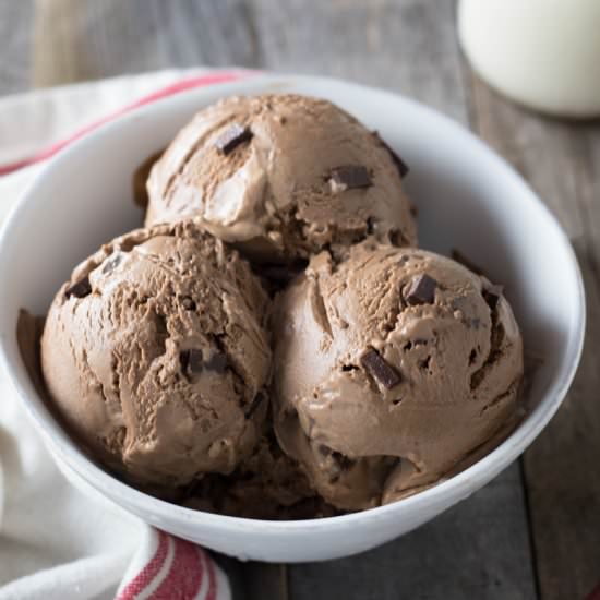 Double Chocolate Chip Ice Cream