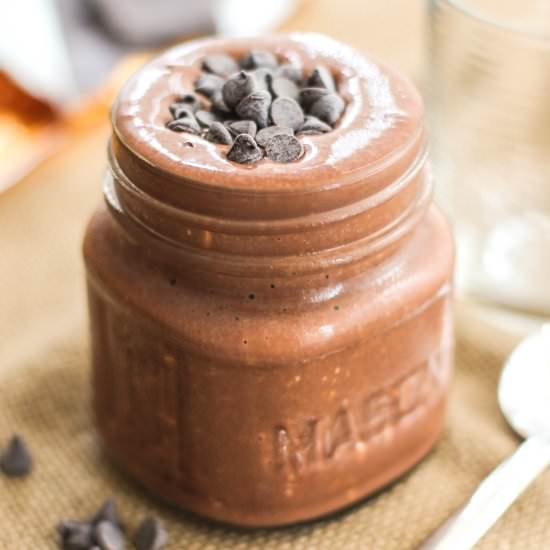 Healthy Brownie Oatmeal