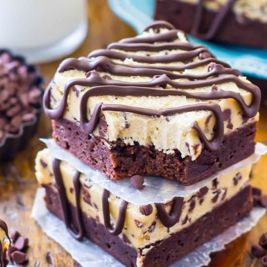 Cookie Dough Brownies