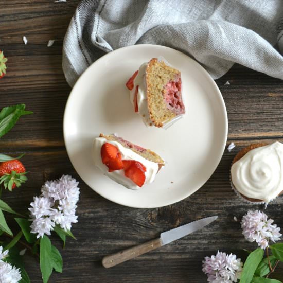 Strawberry Cupcakes