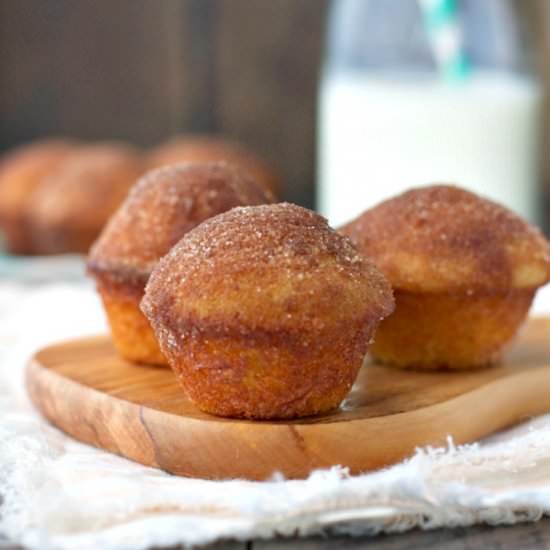 Cinnamon Sugar Puff Muffins