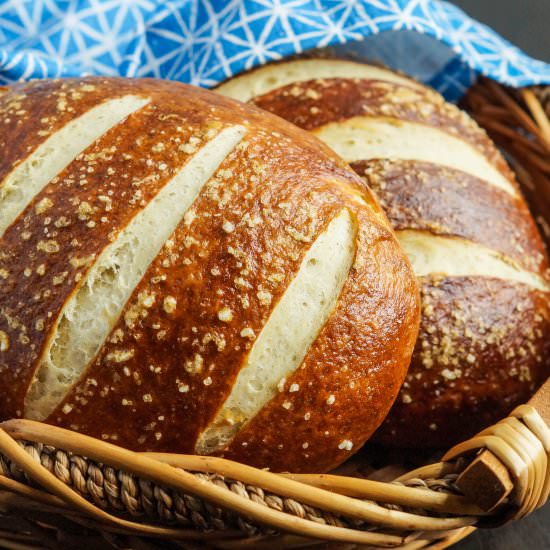 Pretzel Bread