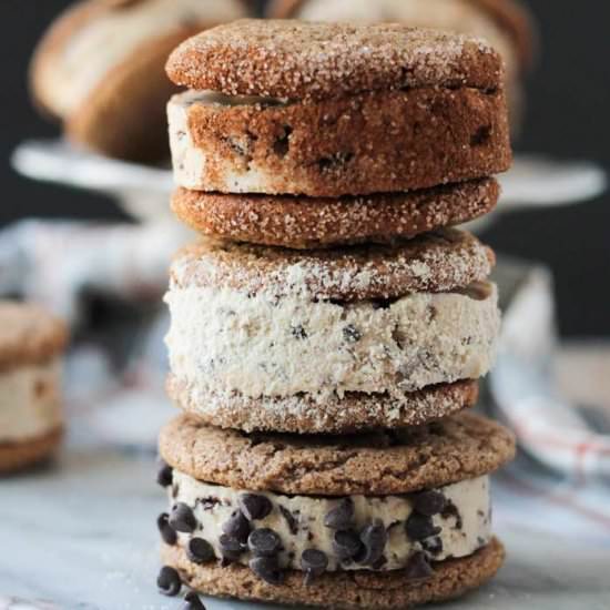 Frozen Sugar Cookie Sandwich
